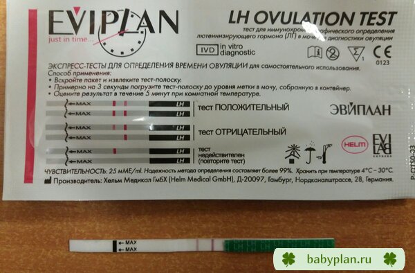 Эвиплан-тест на овуляцию.кто связывался?