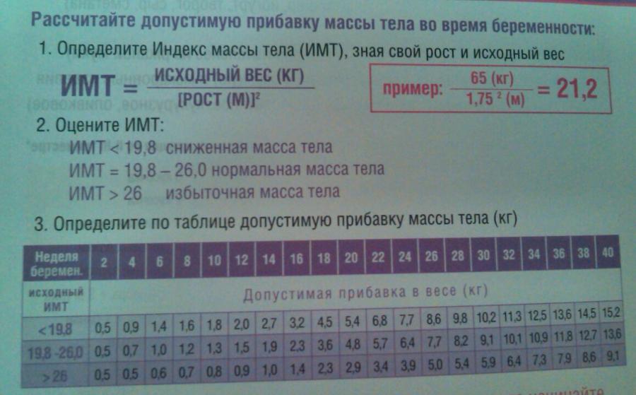 22 неделя беременности прибавка