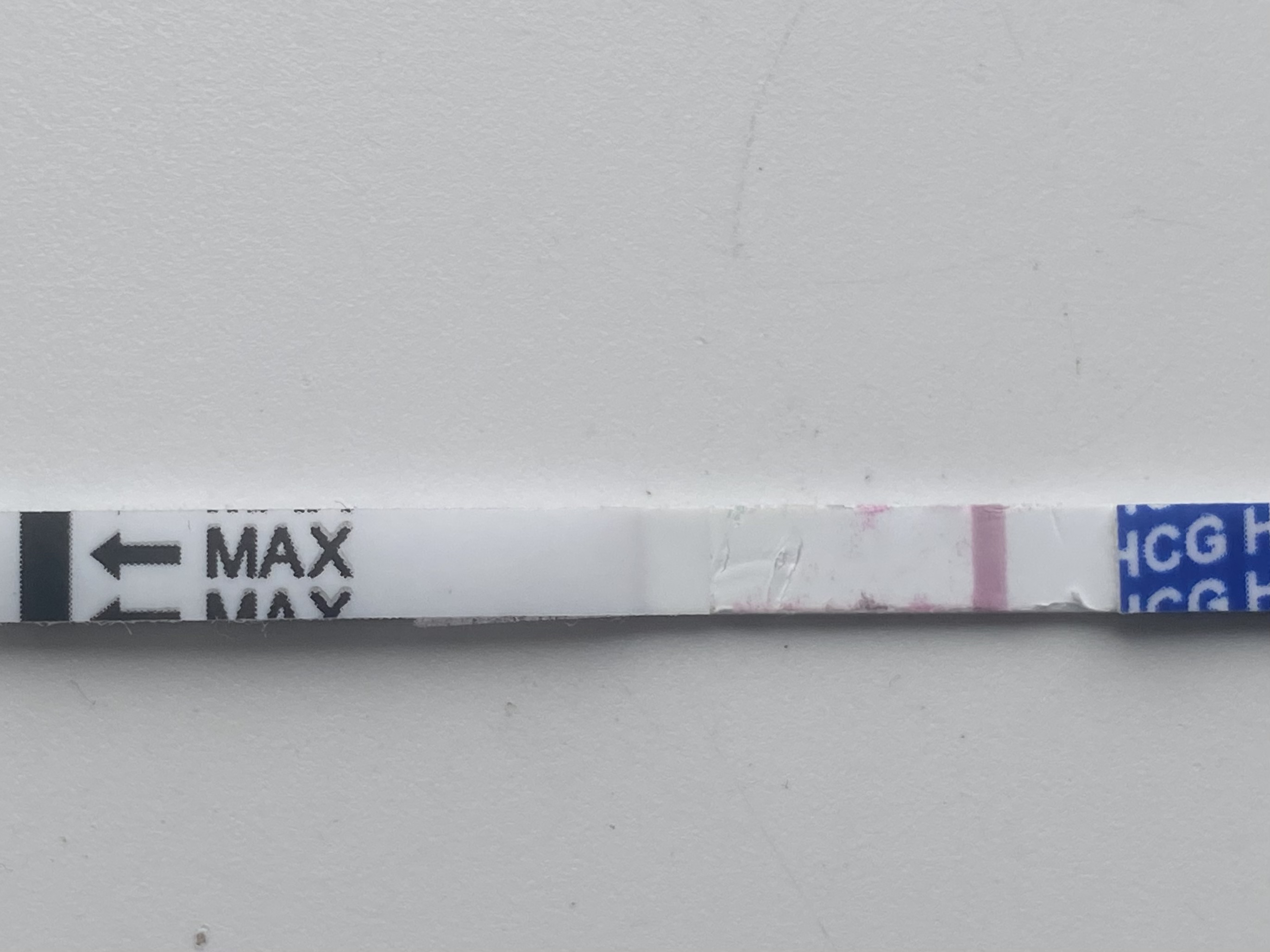 Фото теста на беременность с результатами